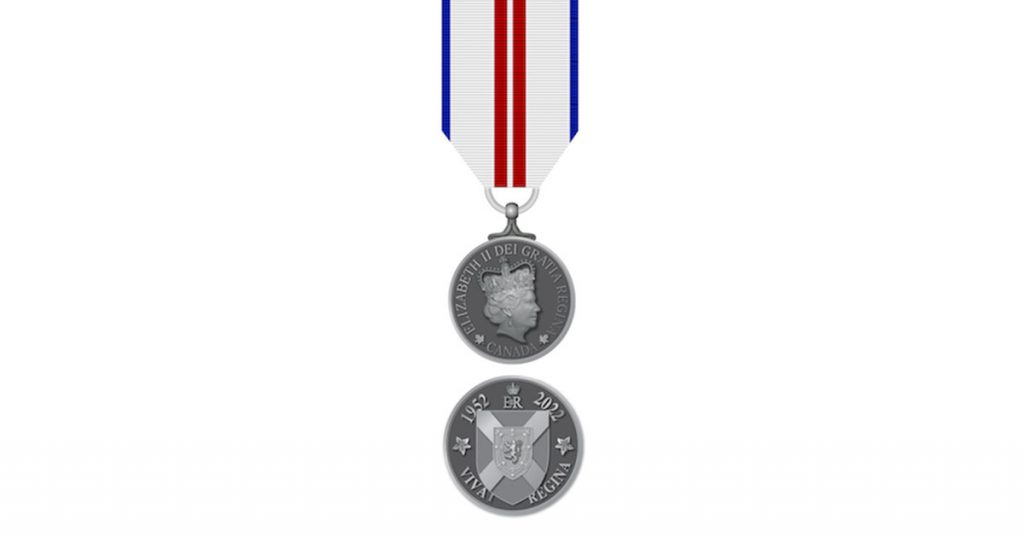 Platinum Jubilee medal