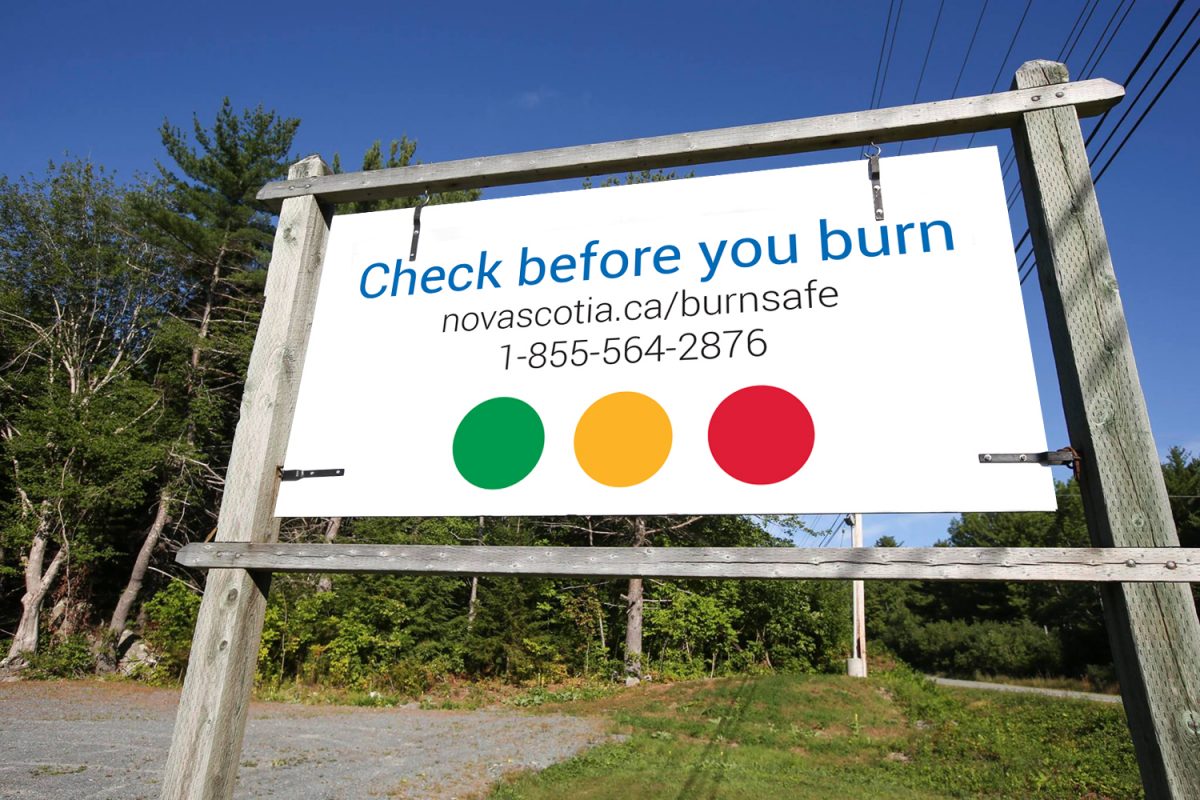 Burn Safe Sign